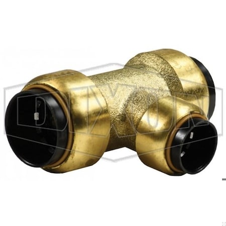 Dixon SHARK-BITE FORGED BRASS REDUCING T TEE,  U412